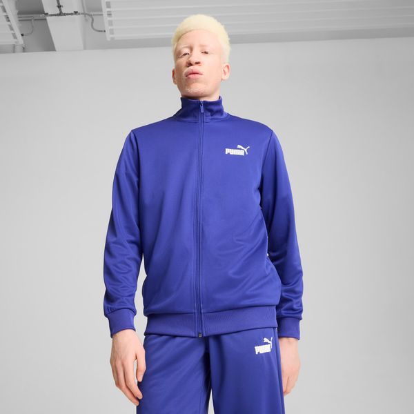 PUMA Men's Puma SPORTS CLUB Poly Jacket, Blue, Size XXL, Clothing