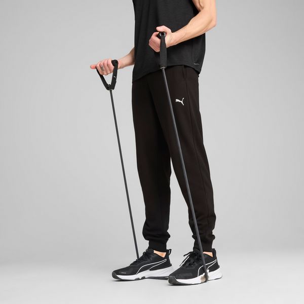 PUMA Men's Puma TAD ESSENTIALS French Terry Jogger, Black, Size S, Clothing
