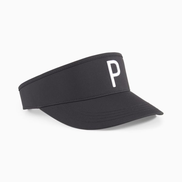 PUMA Men's PUMA Tech P Golf Visor, Black