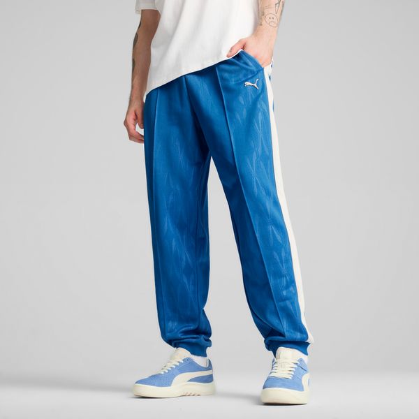 PUMA Men's Puma The Never Worn IV T7 Pants, Blue, Size L, Clothing