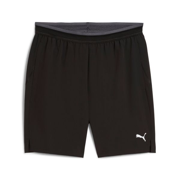 PUMA Men's Puma TRAINING TECH 7" Stretch Woven Shorts, Black, Size XL, Sports