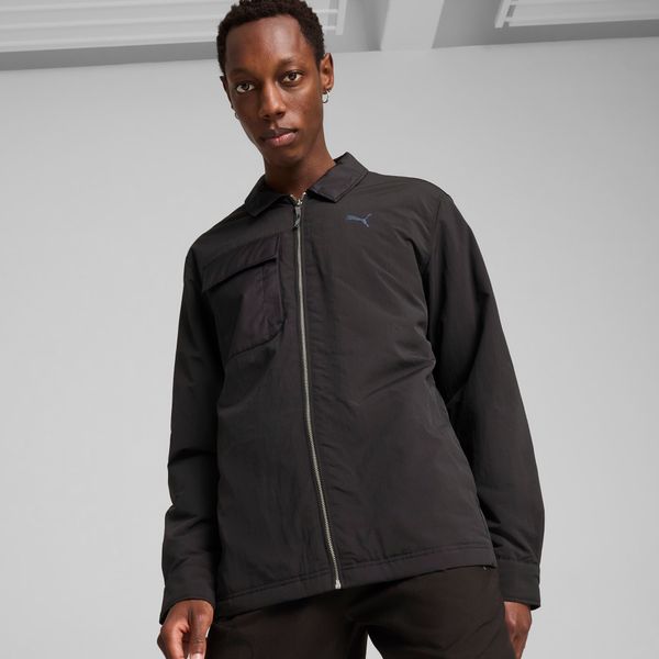 PUMA Men's Puma Transeasonal Shirt, Black, Size XS, Clothing