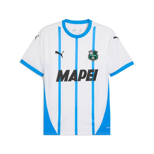 PUMA Men's Puma US Sassuolo Calcio 24/25 Away Jersey, White, Size S, Sport