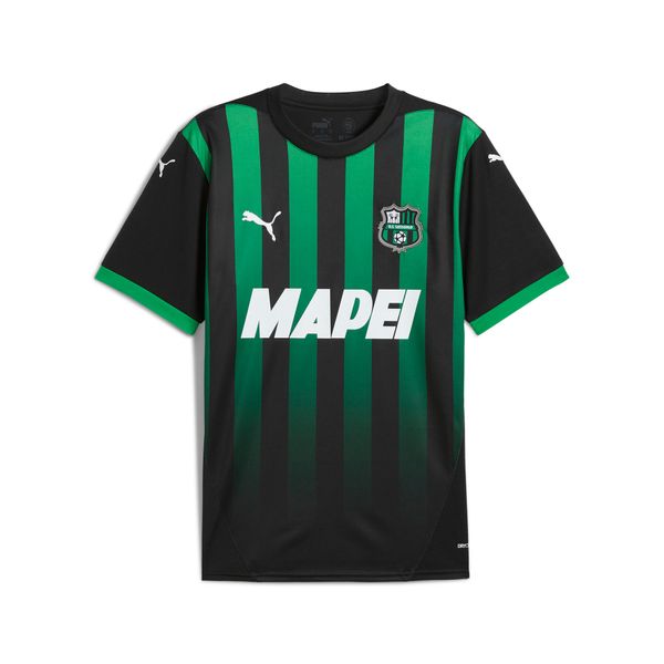 PUMA Men's Puma US Sassuolo Calcio 24/25 Home Jersey, Black, Size S, Sport