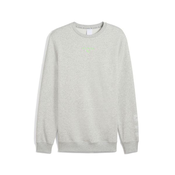 PUMA Men's Puma x HYROX Heavyweight Crew, Gray, Size XXL, Sport