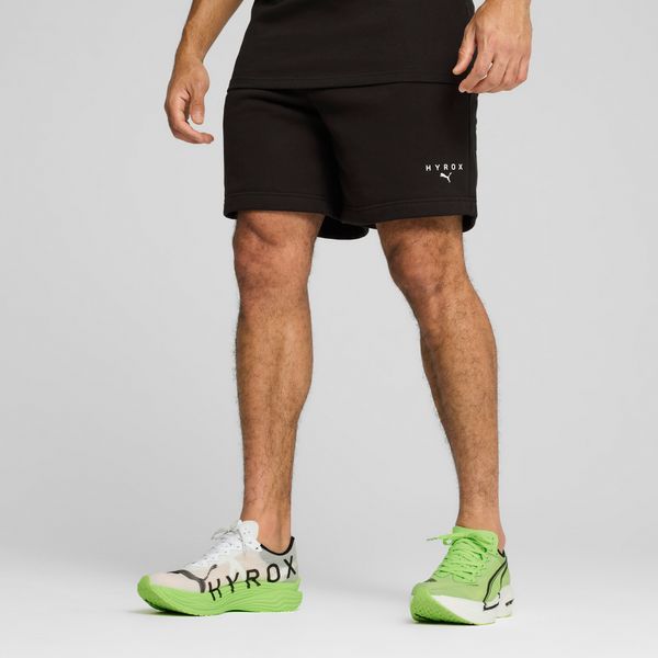 PUMA Men's Puma x HYROX Sweat Shorts, Black, Size XL, Clothing
