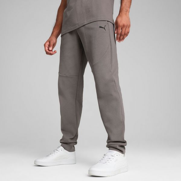 PUMA Men's PumaTECH Pants, Gray, Size S, Clothing