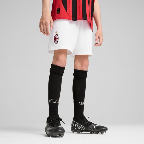 PUMA Puma AC Milan 24/25 Shorts Youth, White, Size 5-6Y, Clothing
