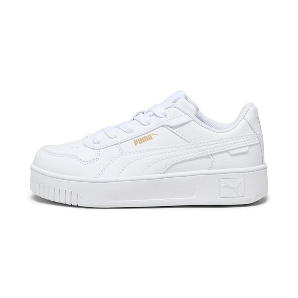 PUMA Puma Carina Street Kids' Sneakers, White, Size 32, Shoes