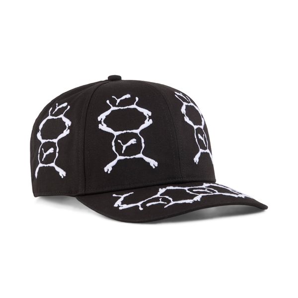 PUMA Puma Cat Embroidery Baseball Cap, Black, Accessories