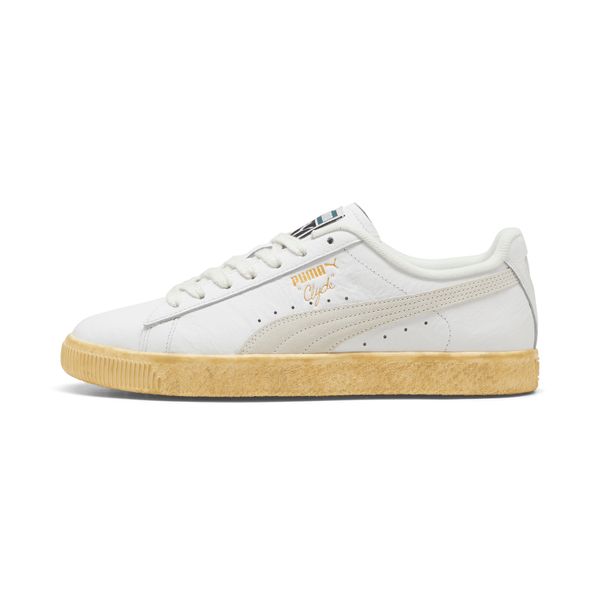 PUMA Puma Clyde Vintage Sneakers, White, Size 40, Shoes