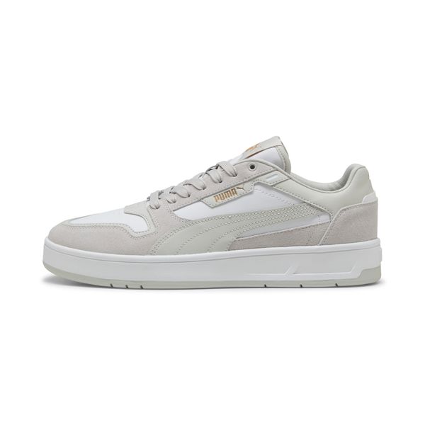 PUMA Puma Court Classic Suede Sneakers Unisex, White, Size 40.5, Shoes