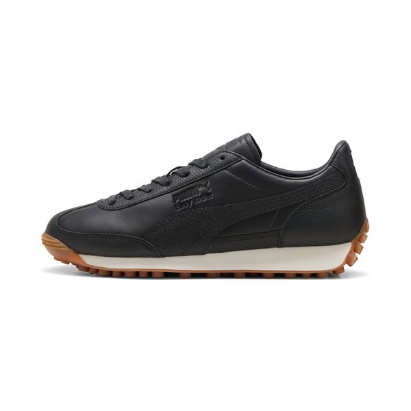 PUMA Puma Easy Rider Leather Sneakers Unisex, Black, Size 36, Shoes