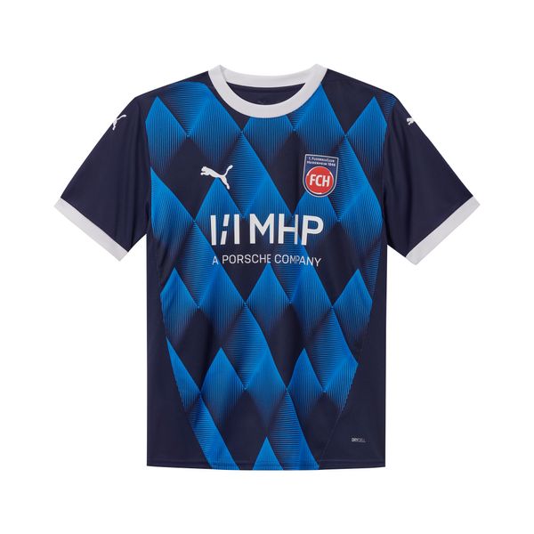 PUMA Puma FC Heidenheim 24/25 Away Jersey Youth, Blue, Size 15-16Y, Clothing