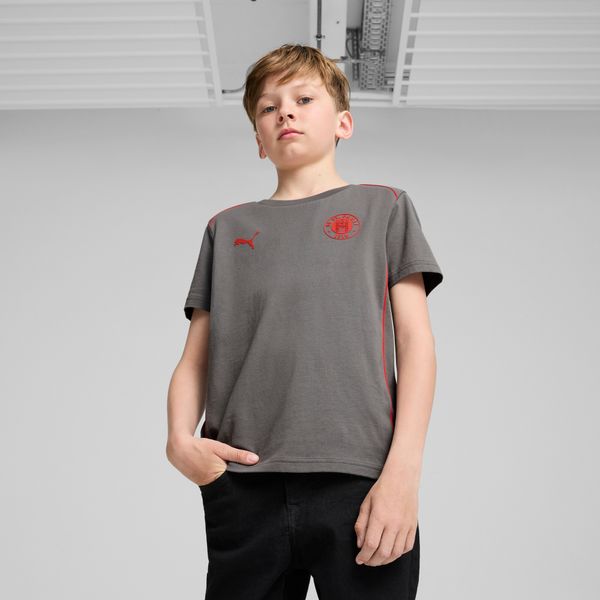 PUMA Puma FC St. Pauli Casuals Tee Youth, Gray, Size 9-10Y, Clothing