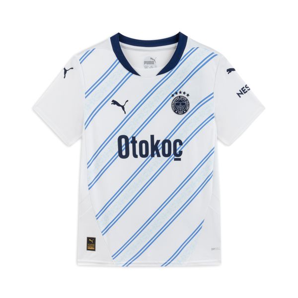 PUMA Puma Fenerbahçe SK 24/25 Away Jersey Youth, White, Size 13-14Y, Clothing