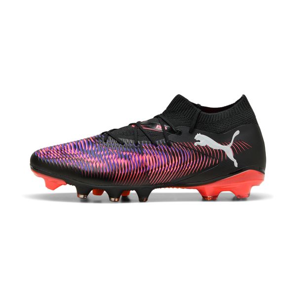 PUMA Puma FUTURE 8 MATCH FG/AG Football Boots, Black, Size 43, Shoes