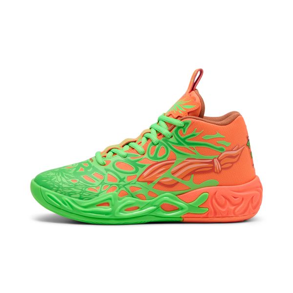 PUMA Puma HOOPS x TMNT MB.04 LM Basketball Shoes Youth, Green, Size 37, Shoes