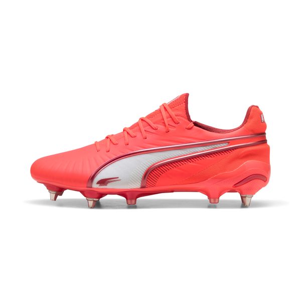 PUMA Puma KING ULTIMATE Mx SG Football Boots, Red, Size 45, Shoes