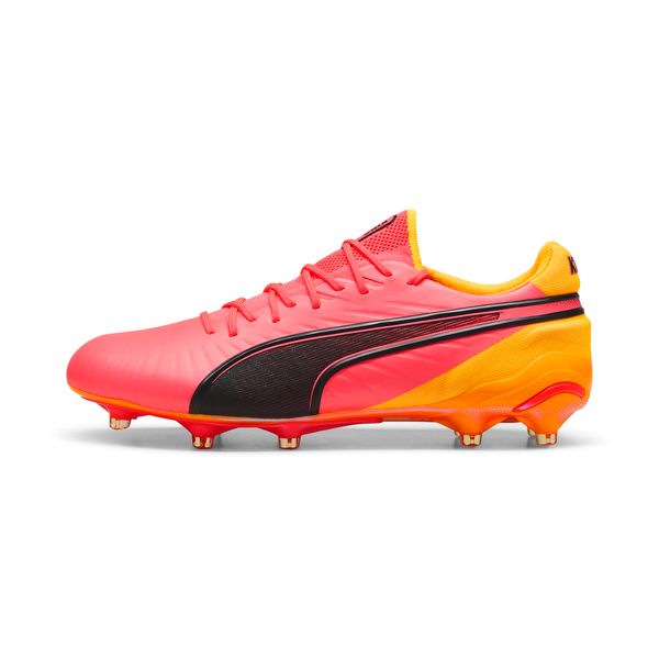 PUMA Puma KING ULTIMATE TRICKS FG/AG Football Boots, Orange, Size 42.5, Shoes