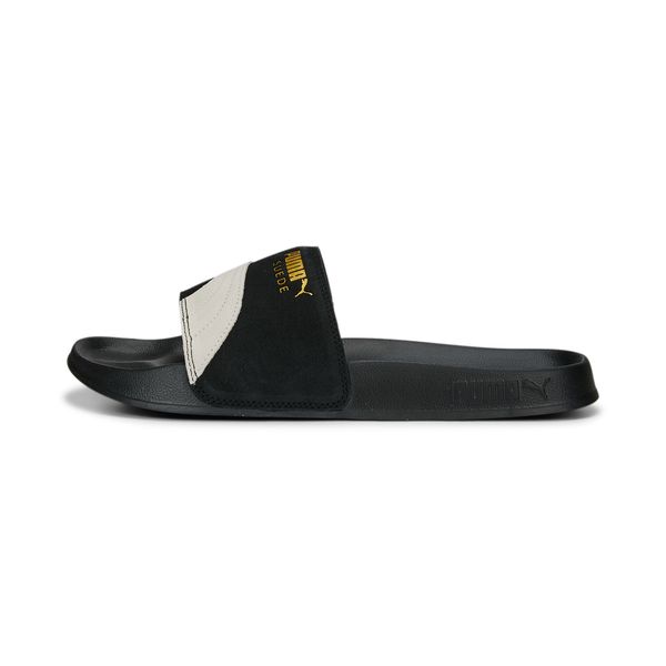 PUMA Puma Leadcat 2.0 Suede OG Slides, Black, Size 40.5, Shoes