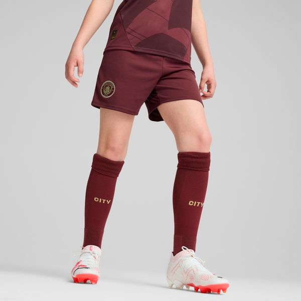 PUMA Puma Manchester City 24/25 Shorts Youth, Red, Size 7-8Y, Clothing