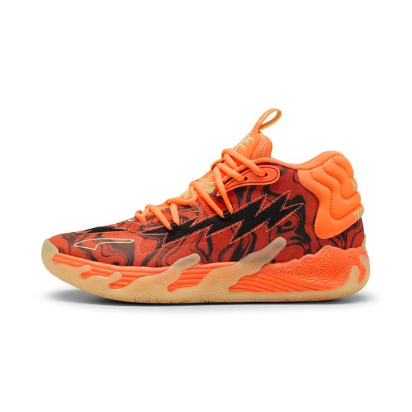 PUMA Puma MB.03 Halloween Basketball Shoes, Orange, Size 44, Shoes