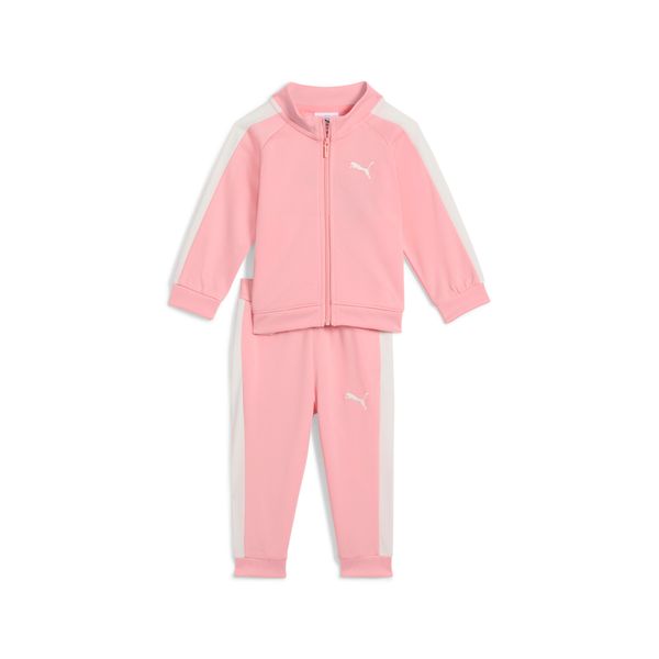 PUMA Puma Minicats T7 ALWAYS ON Suit Toddler, Pink, Size 6-9M, Clothing