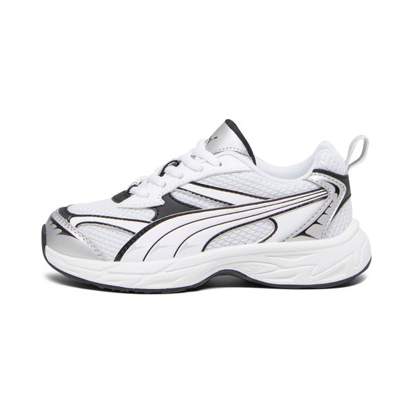PUMA Puma Morphic Basic Kids' Sneakers, Gray, Size 31, Shoes