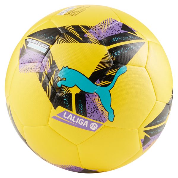 PUMA Puma Orbita La Liga 1 Hybrid Football, Yellow, Size 4, Accessories