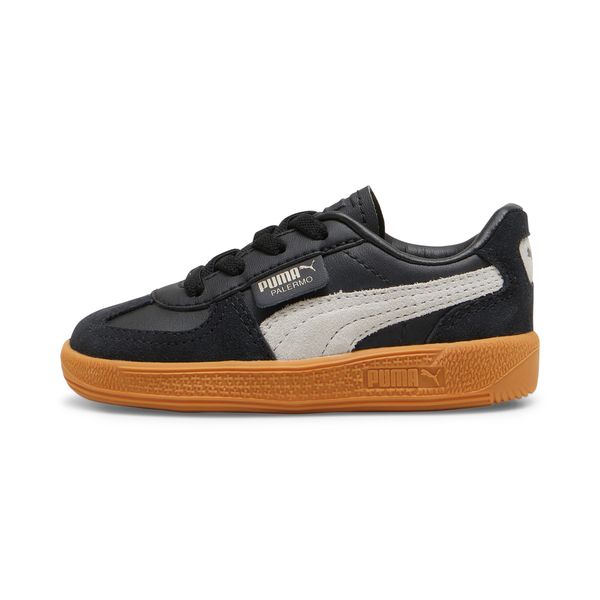 PUMA Puma Palermo Leather Sneakers Toddler, Black, Size 26, Shoes