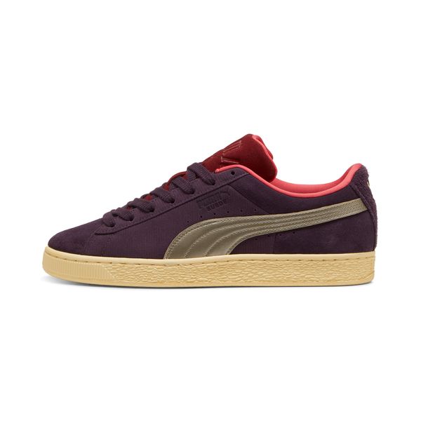 PUMA Puma PLAY LOUD Suede Sneakers Unisex, Purple, Size 45, Shoes