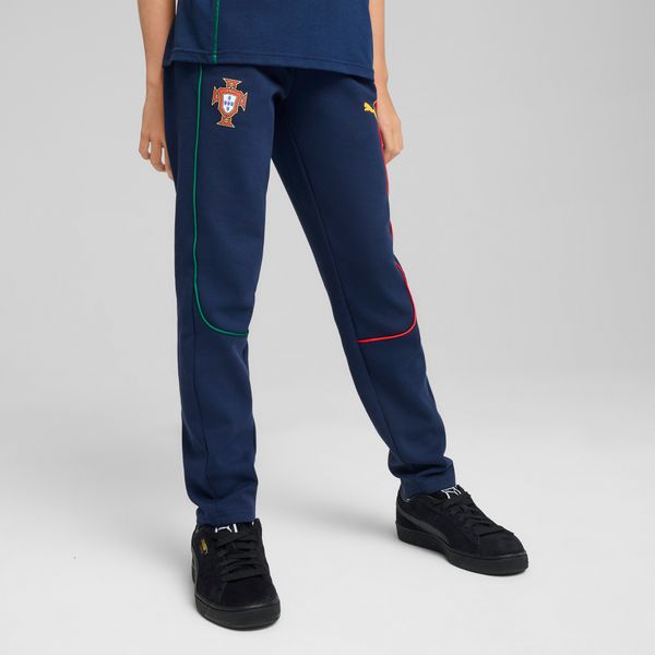 PUMA Puma Portugal Casuals Pants Youth, Blue, Size 15-16Y, Clothing
