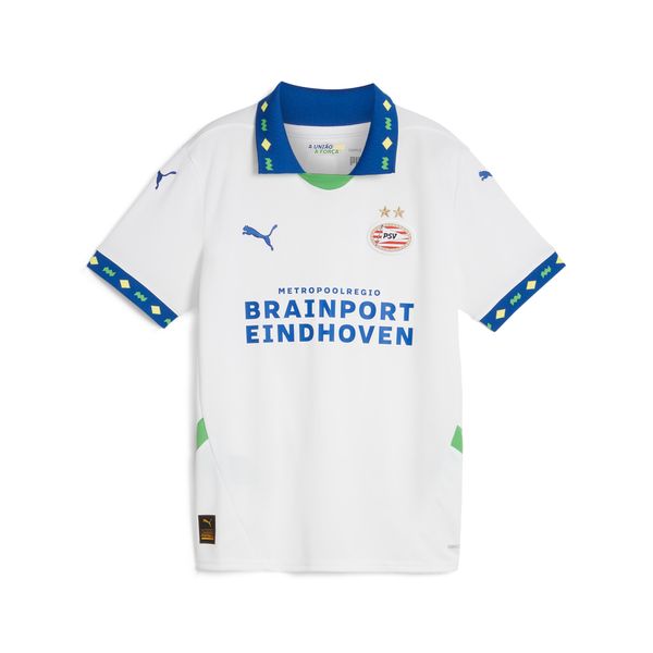 PUMA Puma PSV Eindhoven 24/25 Third Jersey Youth, White, Size 9-10Y, Clothing