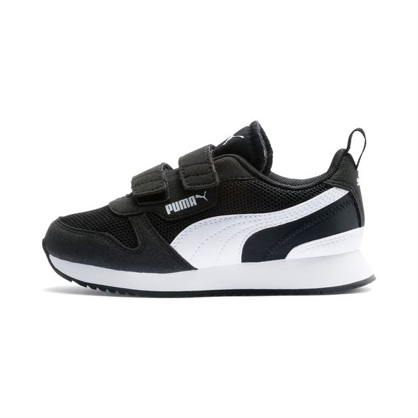 PUMA Puma R78 Kids' Trainers, Black, Size 34.5, Shoes
