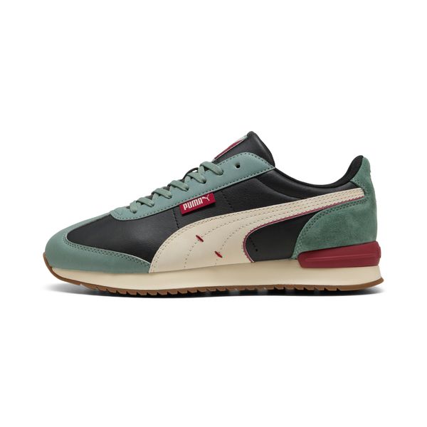 PUMA Puma R78 Wind Greenside Sneakers Unisex, Black, Size 45, Shoes