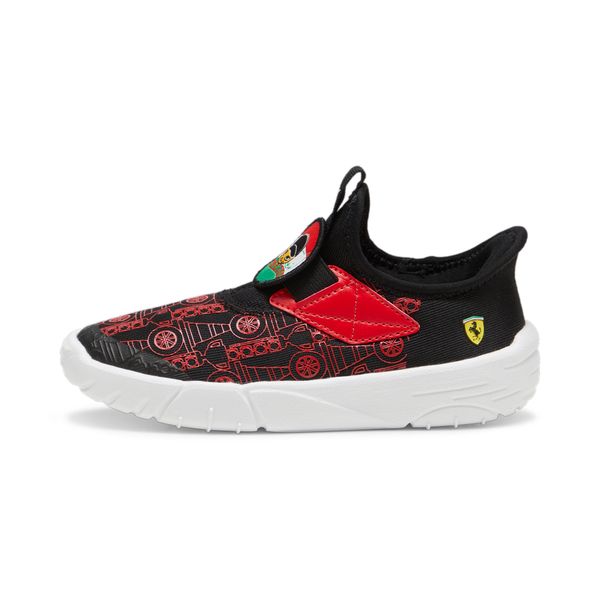 PUMA Puma Scuderia Ferrari Slipkart Sneakers Kids, Black, Size 34, Shoes