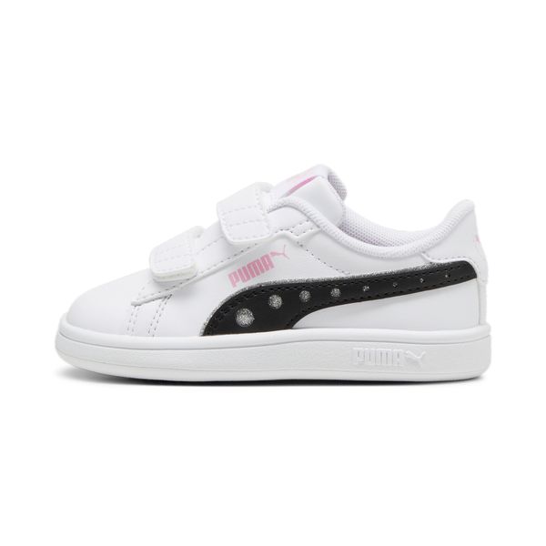 PUMA Puma Smash 3.0 Dance Party Toddlers' Sneakers, White, Size 22, Shoes