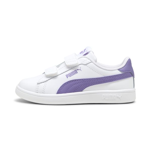 PUMA Puma Smash 3.0 Leather V Sneakers Kids, White, Size 33, Shoes