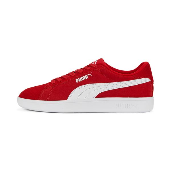 PUMA Puma Smash 3.0 Suede Sneakers Youth, Red, Size 35.5, Shoes