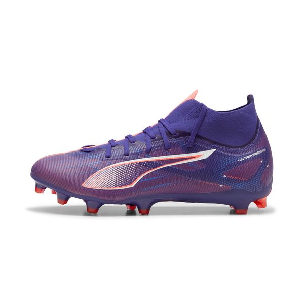 PUMA Puma ULTRA 5 MATCH+ FG/AG Football Boots, Blue, Size 42, Shoes