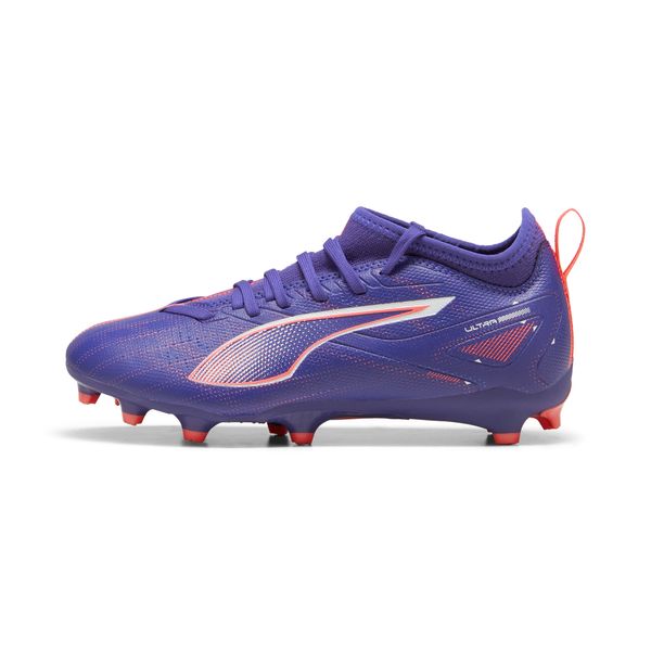 PUMA Puma ULTRA 5 MATCH FG/AG Football Boots Youth, Blue, Size 38, Shoes