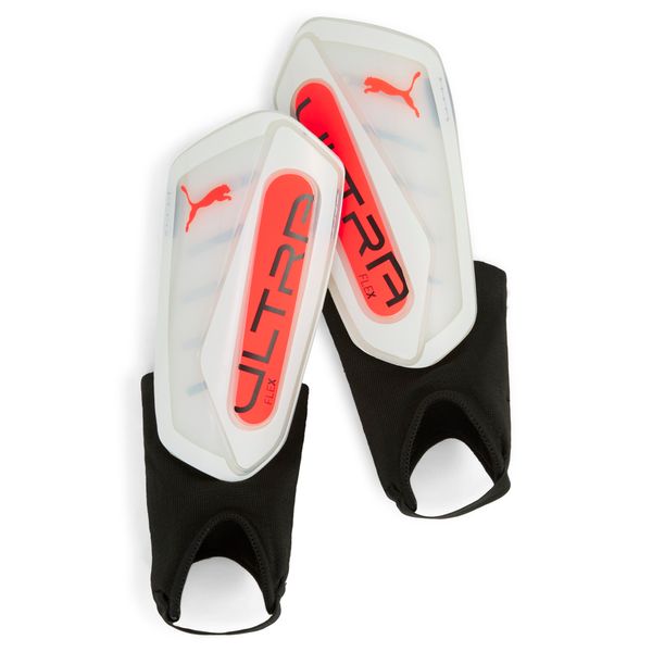 PUMA Puma ULTRA Flex Football Ankle Shinguards, White, Size XS, Accessories