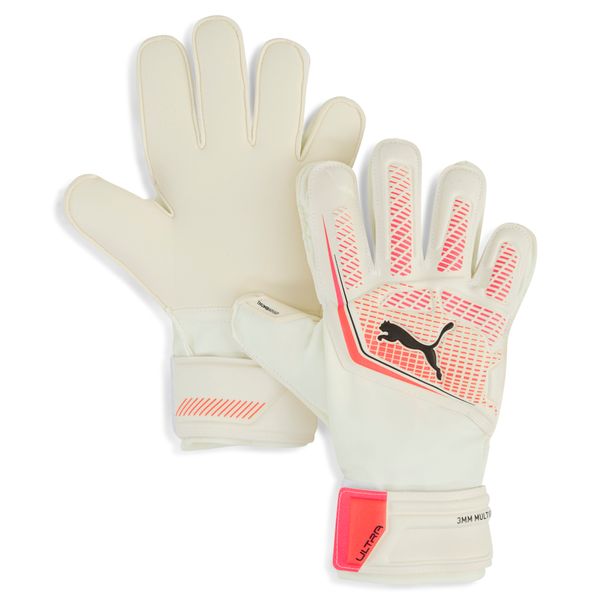 PUMA Puma ULTRA MATCH PROTECT RC Goalkeeper Gloves Youth, White, Size 5, Accessories