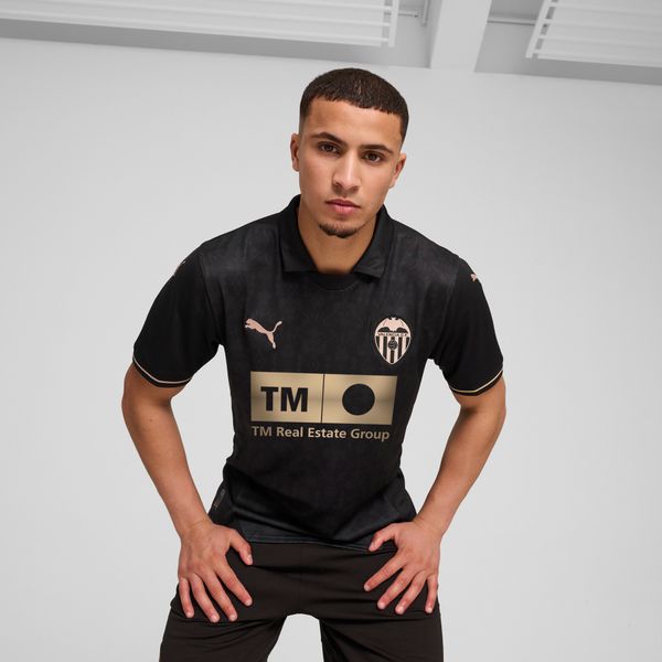 PUMA Puma Valencia CF 24/25 Away Jersey, Black, Size XS, Clothing