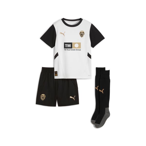 PUMA Puma Valencia CF 24/25 Home Minikit Kids, White, Size 2-3Y, Clothing