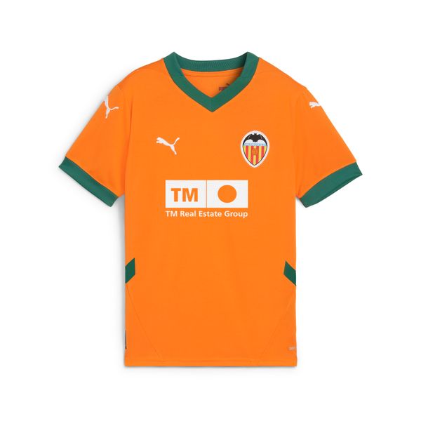 PUMA Puma Valencia CF 24/25 Third Jersey Youth, Orange, Size 15-16Y, Clothing