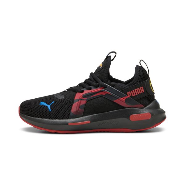 PUMA Puma x HOT WHEELS™ SOFTRIDE Enzo 5 Running Shoes Youth, Black, Size 39, Shoes