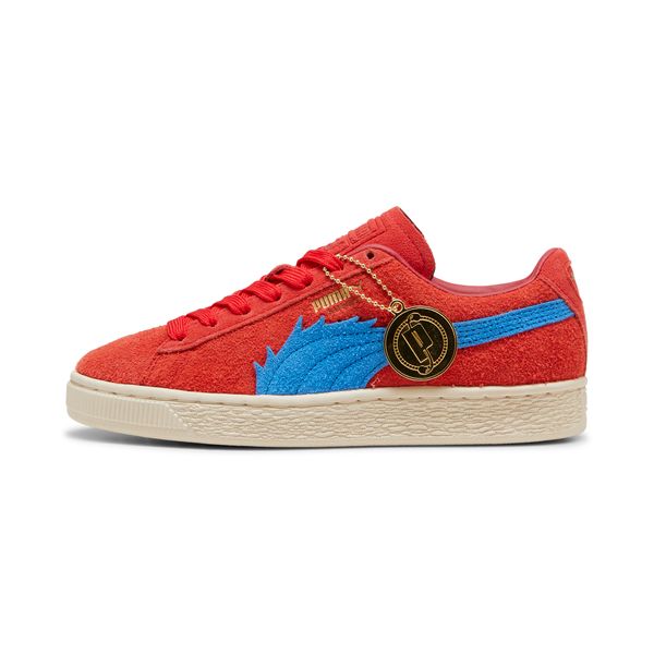 PUMA Puma x ONE PIECE Suede Buggy the Genius Jester Sneakers Youth, Red, Size 37, Shoes