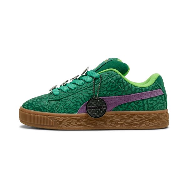 PUMA Puma x TMNT Suede XL Sneakers Youth, Green, Size 38.5, Shoes
